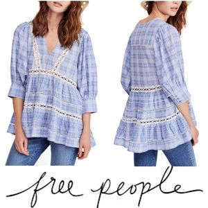 NWT Free People Time Out Lace Tunic